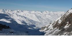 Photo Textures of Background Snowy Mountains